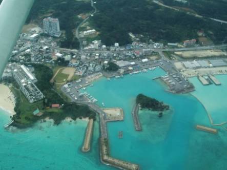 Okinawa from the air